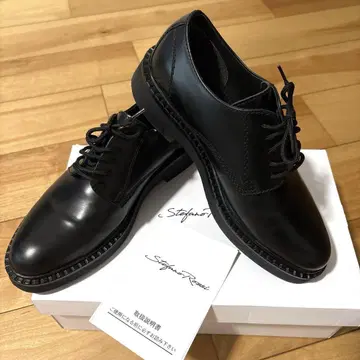 stefanorossi 비즈니스 취업활동 신발 블랙 26.5~27cm