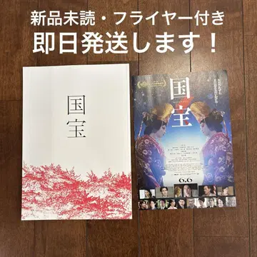 새상품! 영화 국보 팜플렛 1 플라이어 1 요시자와 료, 요코하마 류세이