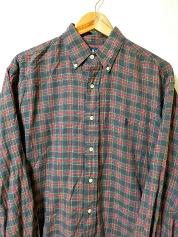 Ralph Lauren 체크 무늬 플란넬 셔츠 M 사이즈