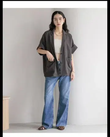 로리즈팜 바스켓 자켓 SS LOWRYS FARM