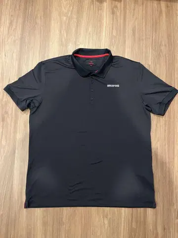 희귀 4XL 브리핑 반팔 폴로 셔츠 뒷면 로고 빅사이즈