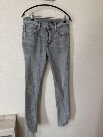 H&M 그레이 스키니 데님 팬츠