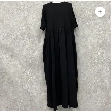 오버 사이즈 블랙 롱 원피스