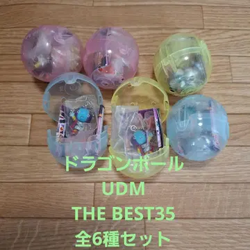 드래곤볼 UDM THE BEST 35 전6종 세트