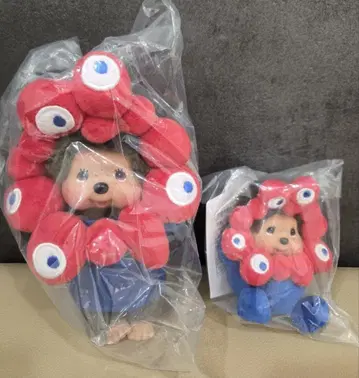 미사용 새상품 2세트 몬치치 먘먘 마스코트 봉제 인형