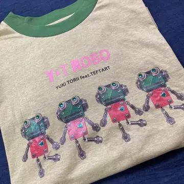 TEFTART x YUKI TORII 콜라보 T셔츠 size M