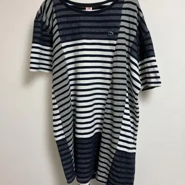 LACOSTE 스트라이프 반팔 튜닉 L 사이즈