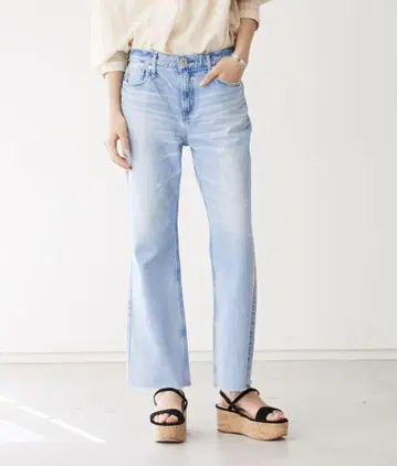 Upper hights THE BIRKEN 2 플레어 데님