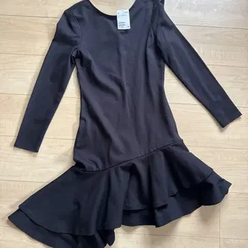 H&M 블랙 플레어 스커트 원피스 XS