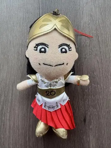 전사풍 봉제 인형 약 20cm 키링 포함