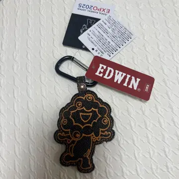 미야쿠미야쿠 에드윈 블랙 데님 키링 EDWIN 미사용 새상품 엑스포