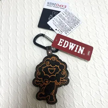 미야쿠미야쿠 에드윈 블랙 데님 키링 EDWIN 미사용 새상품 엑스포