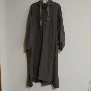 motomi.m 모토미엠 린넨 원피스 린넨 후드 풀오버