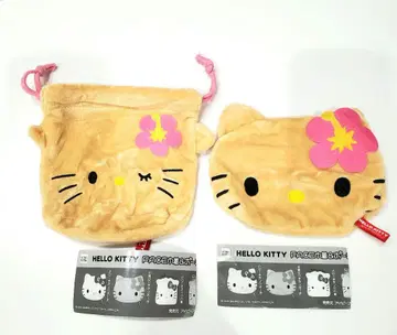HELLO KITTY FACE 복조리 & 파우치 컬렉션 2세트