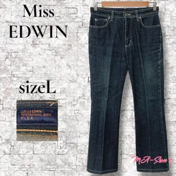 새상품급 MissEDWIN 렉스 부츠컷 데님 팬츠 일본제