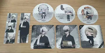NieR: Automata 코스터 책갈피 묶음 판매