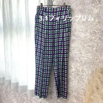 31 Phillip Lim 체크 무늬 팬츠