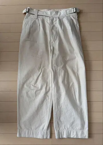 MHL NATURAL DENIM 구르카 팬츠