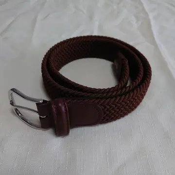 Anderson's 앤더슨즈 브라운 메쉬 벨트 35mm