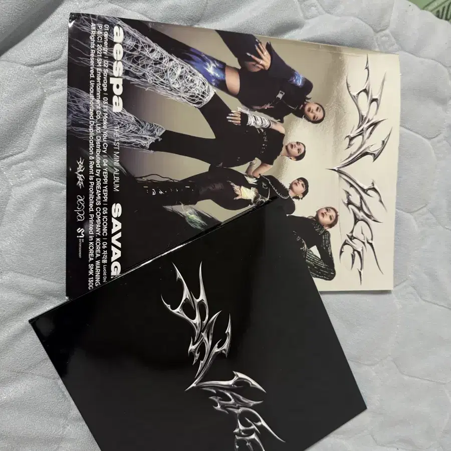 AESPA | 에스파 Aespa Savage album P.O.S Ver. on Bunjang