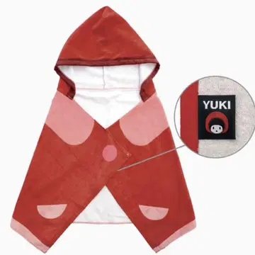 YUKI 유킨코 후드 타월