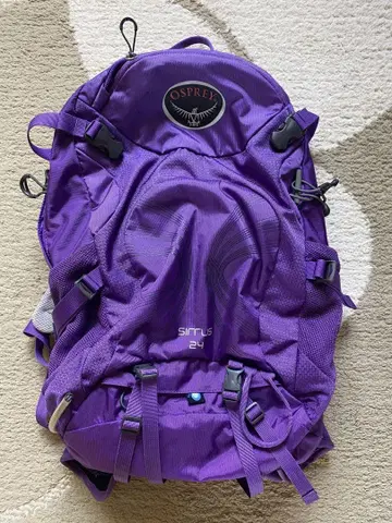 Osprey Sirius 24 퍼플 백팩