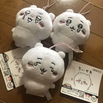 치이카와 여러 가지 우는 얼굴 마스코트 전3종 세트 컴플리트 봉제 인형
