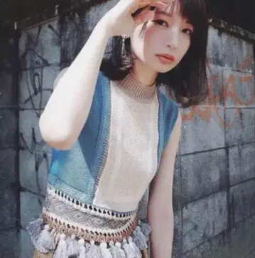 mame kurogouchi 니트 베스트 18ss 사이즈 2