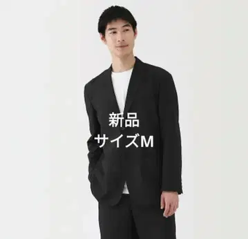 새상품 무인양품 muji labo 통기성 스트레치 자켓 블랙 M