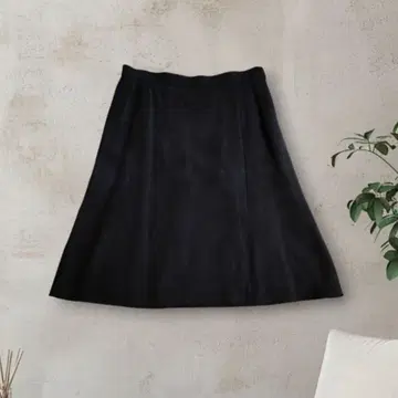 MOSCHINO CHEAPANDCHIC 블랙 플레어 스커트 36