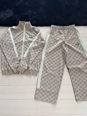 PUMA 모노그램 저지 트랙 재킷 상하의 세트