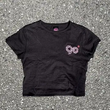 9090 girl 90 Logo Girl Cropped Tee S