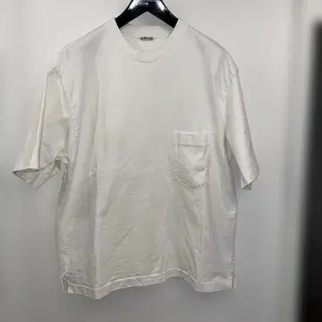 새상품급 AURALEE 19SS STAND-UP TEE 오라리 사이즈 4