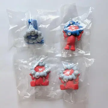 [ 4개 세트 ] 만박 한정 해양당 먘먘 피규어