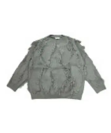 [ XU ] design damage knit 5 XL 그레이