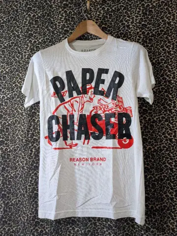 REASON PAPER CHASER 티셔츠 S 사이즈
