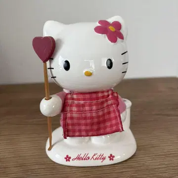 헬로키티 에이프런 귀이개꽂이