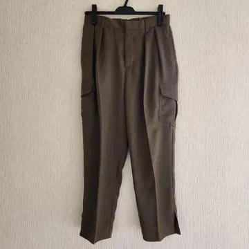 LOUNIE 카고 팬츠 카키 사이즈 40
