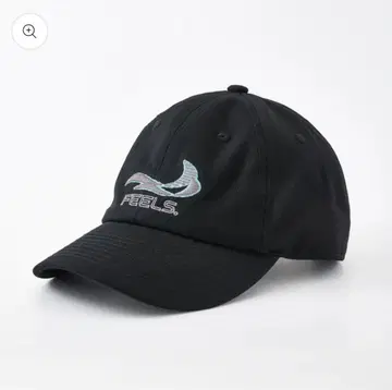 [미사용 새상품] FEELS LOGO CAP BLACK