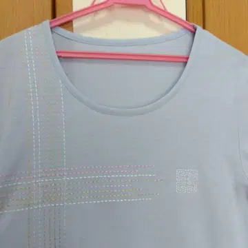 새상품급 라핀 지방시 GLANOUR 자수 스티치 티셔츠 46 빅