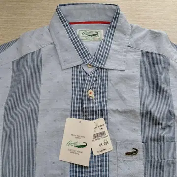 Crocodile 남성용 반팔 셔츠 M 사이즈