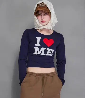 ACLENT 아클렌트 Iloveme 롱T