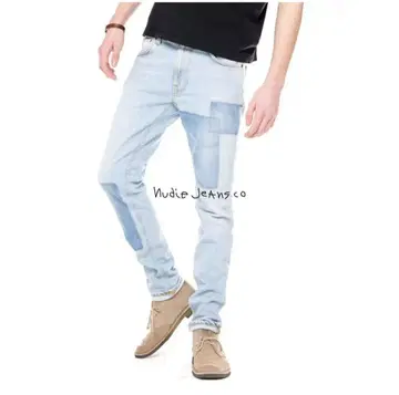새상품급 Nudie Jeans LEAN DEAN 패치워크