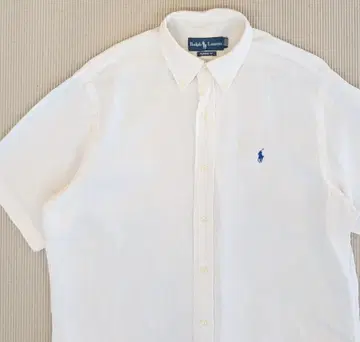 Ralph Lauren 랄프 로렌 반팔 셔츠 린넨 셔츠 M