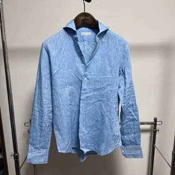 BARNEYS NEW YORK 스카이블루 긴팔 셔츠 M