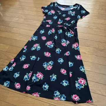 LAURA ASHLEY 반팔 롱 원피스 사이즈 11