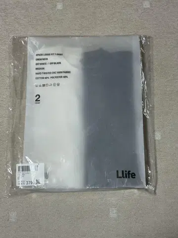 LIDNM Llife 2PACK LOOSE FIT T-SHIRT