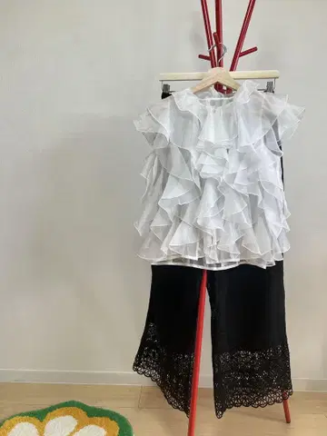 EIMY ISTOIRE 볼륨 블라우스