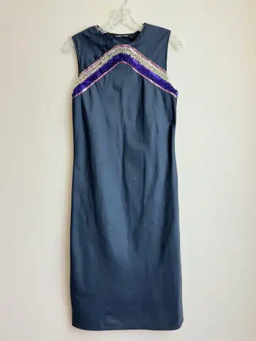 Helmut lang 1996 나일론 드레스 세킨