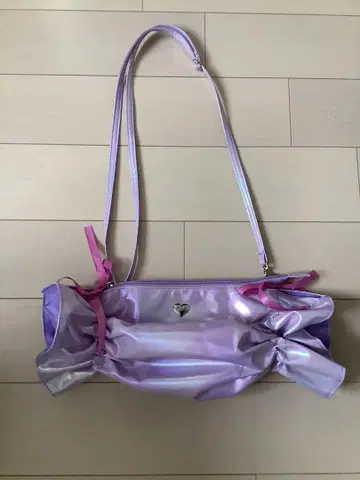 시나코 캔디 파우치 코튼 캔디 퍼플